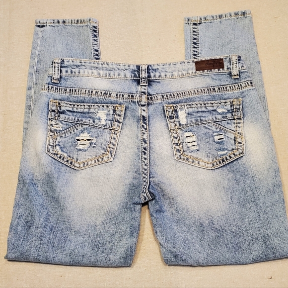 DayTrip 32 Lynx Ankle Skinny Distressed Jeans - Picture 2 of 9